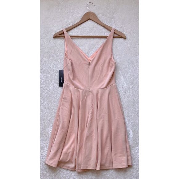 NWT Lulus Darling Delight Blush Skater Dress, Size Small - Picture 9 of 9